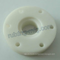 Plastic Machining Part CNC Turning Machining Nylon66 Plastic Flange